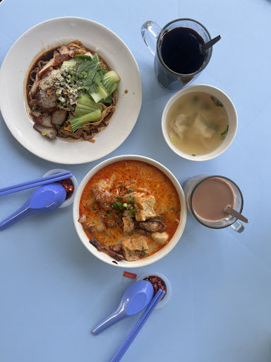 新村面档&杂菜饭 Mersing Kecil Noodle & Mixed Rice Stall - 丰盛港早餐 Breakfast in Mersing